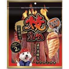 狗狗零食燒肉蜜汁香醇雞腿片，100%新鮮雞肉，低脂肪，獨立包裝，美味健康首選，各年齡層適用, 170g, 2個, 蜜汁香醇雞腿片