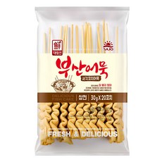 사조-대림선사각꼬치어묵600g x5, 600g, 5개