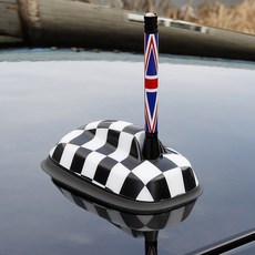 미니 쿠퍼 F55 56 R55 56 안테나 포인트커버 호환 용품, 02. 2세대 안테나커버 (블랙잭)