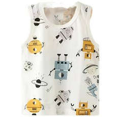 萱寶媽咪baby童裝館 現貨北歐網眼洞洞衣，兒童無袖背心上衣，薄款夏季男童女童上衣，透氣涼爽舒適