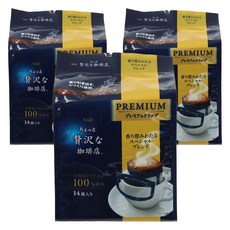 ChottoZeitakunaKohiten AGF香澄特調濾掛咖啡, 3袋, 14包