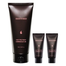 [리뉴얼 전] 모레모 단백질 트리트먼트 미라클 투엑스 180ml+20ml+20ml, 1개, 220ml