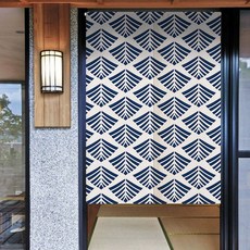 일본식 주방 커튼 가림막 일본 식당 노렌 가리개 장식