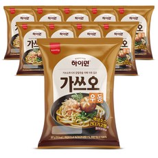삼립 하이면 가쓰오우동 우동, 207g, 10개