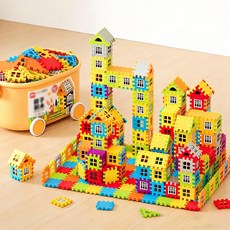 토요요 어린이 블록 장난감 160개 조립블록 창의력 발달 건축놀이 완구 토요요 DIY JM-YZ1, 1세트, 160PCS