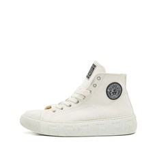 베르사체 중고 그레카 로고 패치 하이탑 스니커즈