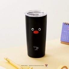 핑구 Pingu 3세대 클래식 보온/보냉 텀블러, 클래식 블랙, 1개