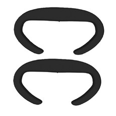 AMVR 冰絲涼感頭帶墊，相容 Quest 3/3S/2 / PICO 4 / 4 Pro VR配件, 黑, 2個, UP102824001