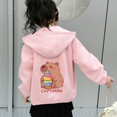 兒童外套 秋冬上新兒童男童休閒外套2025新款春秋女童衝鋒衣連帽上衣夾克洋氣