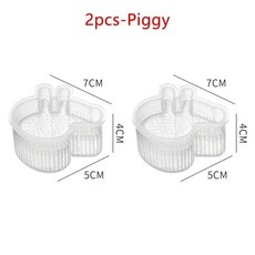 도시락용 주먹밥 스시 틀 주방 도구 기구, 1개, 3. 2pcs-Piggy