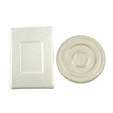 우유투입구 마개 방범 커버 구멍 막이, 원형