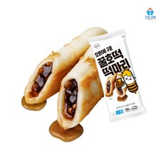 오븐에 구운 꿀호떡 떡마리 100g (겉바속촉 식감 든든한 간식 간편음식), 5개