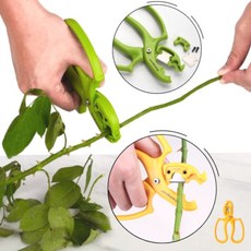 조인메이드 풀 가시제거 꽃꽂이 가위 다크그린, 1개