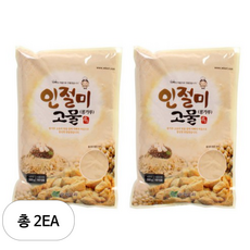 우리보리 인절미 고물 콩가루, 2개, 500g