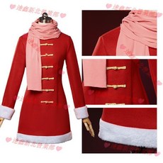 銀魂 神樂 冬裝 Cos服 毛呢大衣 Cosplay 動漫服裝全套 台南出貨