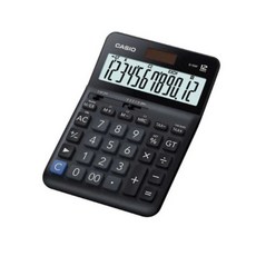 카시오 데스크탑 계산기 D-120F, 혼합 색상, 1개