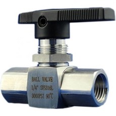 316 여성 나사 기구 볼 밸브나사6000 PSI, 0.25 인치, B1sp_3000 Psi