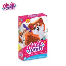 ORB FACTORY 오르브 팩토리 쿠션 만들기 Plushcraft, 행복한 강아지, 1개