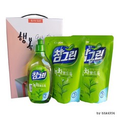 cj참그린뽀드득 주방세제 3종세트, 1개, 상세페이지 참조, 상세페이지 참조