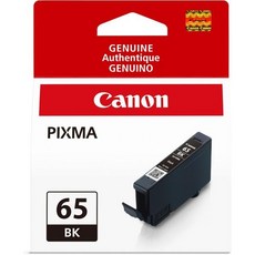 Canon CLI-65 정품 검정 잉크 탱크 PIXMA PRO-200 및 PRO-200S 프린터와 호환, 1 Count (Pack of 1), cartridge
