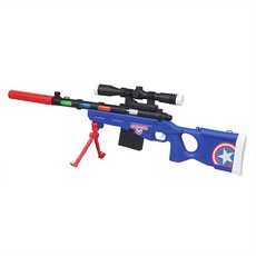 佳佳玩具 美國隊長 AMW阻擊槍 聲光玩具槍, 1個, 勿選智取店