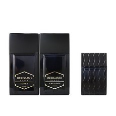 베르가모 옴므 블랙 스킨케어 세트(스킨+로션+향수), 1세트