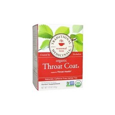 TRADITIONAL MEDICINALS Throat Coat草本茶, 16個, 2g