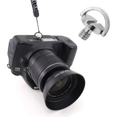 삼각대 D링 나사 넥 숄더 스트랩 짐벌 모노포드 촬영, 1개