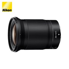 니콘 NIKKOR Z 20mm F1.8 S 단초점 카메라 렌즈