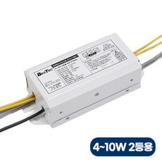 선일 살균램프 전용 안정기 컵 칫솔소독기 4W 6W 8W 10W 15W, 살균램프 안정기 2등용(4~10W 겸용)