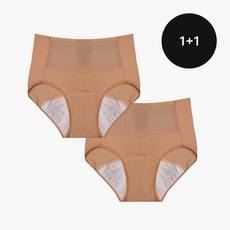 [1+1] 단색 요실금팬티 50cc/70cc/100cc 안심팬티 빨아입는 쉬펜드 2세트 (대용량 흡수 방수 효도선물 엄마선물)