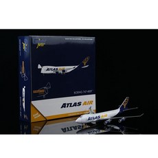 ATLAS AIR 카고 수송기 B747-400F N492MC GeminiJets 1:400, 17.6*16.1cm, 1개
