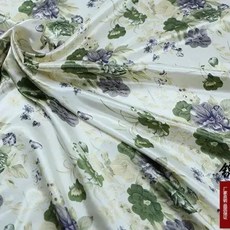 실크원단 프린트 시뮬레이션 실크 새틴 원단 기모노 DIY 바느질 꽃 가정 가구 장식 재료 천 200x150cm, 11) 11  200x150cm, 1개