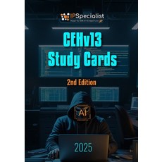(英文圖書)CEHv13 - Study Cards: 2nd Edition - 2025 平裝版, Independently Published, English