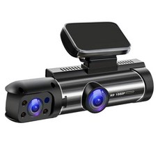 듀얼 렌즈 자동차 DVR FHD 1920*1080P 대시 카메라 캐빈 Dashcam 차량 비디오 캠 드라이브 레코더 인테리어 미니 Dvrs 블랙 박스, 1)Front-Cabin-DVR, None
