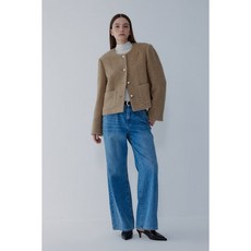 VOV 보브 울 부클레 라운드넥 자켓7155410004 923362