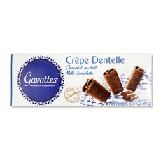 Gavottes 法式薄餅 夾心脆餅, 1個, 牛奶巧克力薄餅, 90g