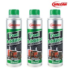 발칸 디젤/경유 자동차 연료첨가제 250ml /연비향상 출력증강 매연감소, 3개