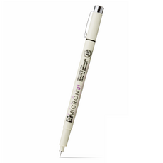 사쿠라 피그마 마이크론 01 블랙 0.25mm 낱개, 3개