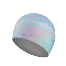 나이키스윔 플래쉬 실리콘 캡 NESS9159-040, 실버, 1개
