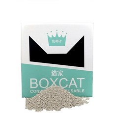 BOXCAT 貓家 強效除臭大球砂, 1個, 綠標｜強效除臭大球砂13L(10kg),單盒, 13L, 綠標