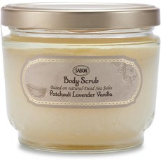 일본 SABON 사본 바디 스크럽 320g/600g 파촐리 라벤더 바닐라, 320g, 1개