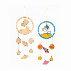 민화샵 밤과꿈 드림캐쳐 모빌 우주 UDPWD0193