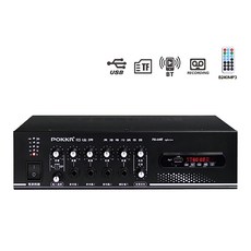 POKKR PA-20W 藍牙 USB 錄音 功能 音響擴大機, 1個, PA-80WDPLB REC