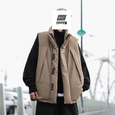 日系cityboy工裝棉馬甲男冬季新款潮牌寬鬆復古機能坎肩背心