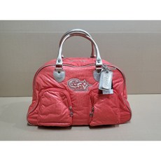 [지브이투어] GVTOUR 홀로그램 오렌지보스턴백 경량 천백스타일 골프백 골프가방, 상세 설명 참조