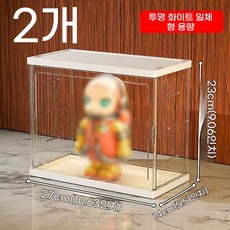 투명 아크릴 전시함은 피규어 소장품 기념품 조각상 모형 - 이상적인 생일 또는 크리스마스 선물 소장품 전시 기념품 저장은 액션 인형 모형차 축구화 애호가 동전 수집 방, 2개