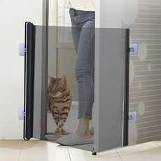 맘편한 확장형 강아지울타리 애견장 개벽 개철망 반려동물 130cm, 1개, 블랙