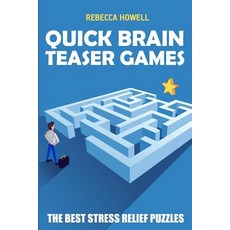 (영문도서) Quick Brain Teaser Games: Milk Tea Puzzles - The Best Stress Relief Puzzles Paperback, Independently Published, English, 9781720234081