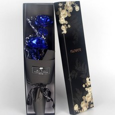 5款花束盒, 藍色